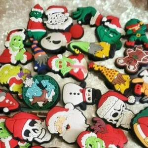 Christmas Croc Charms